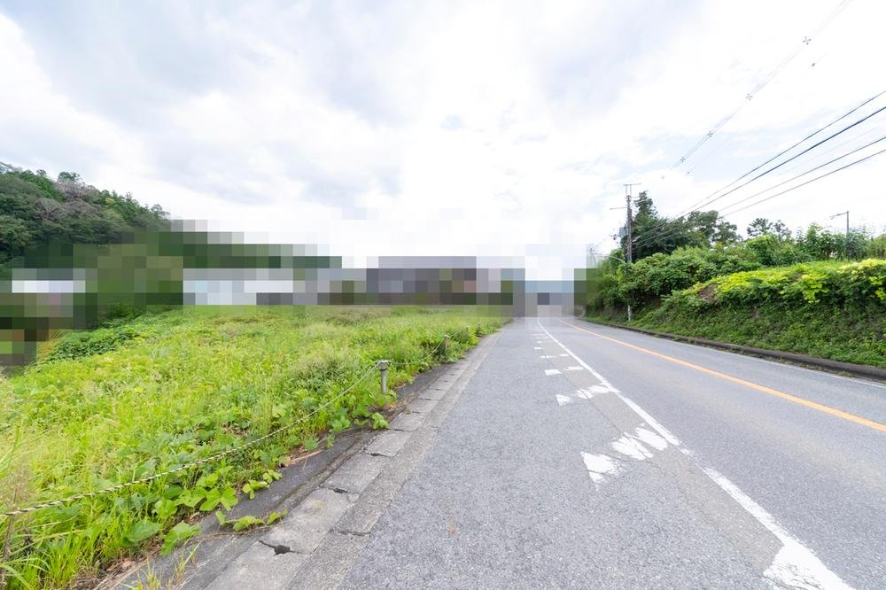 前面道路含む外観