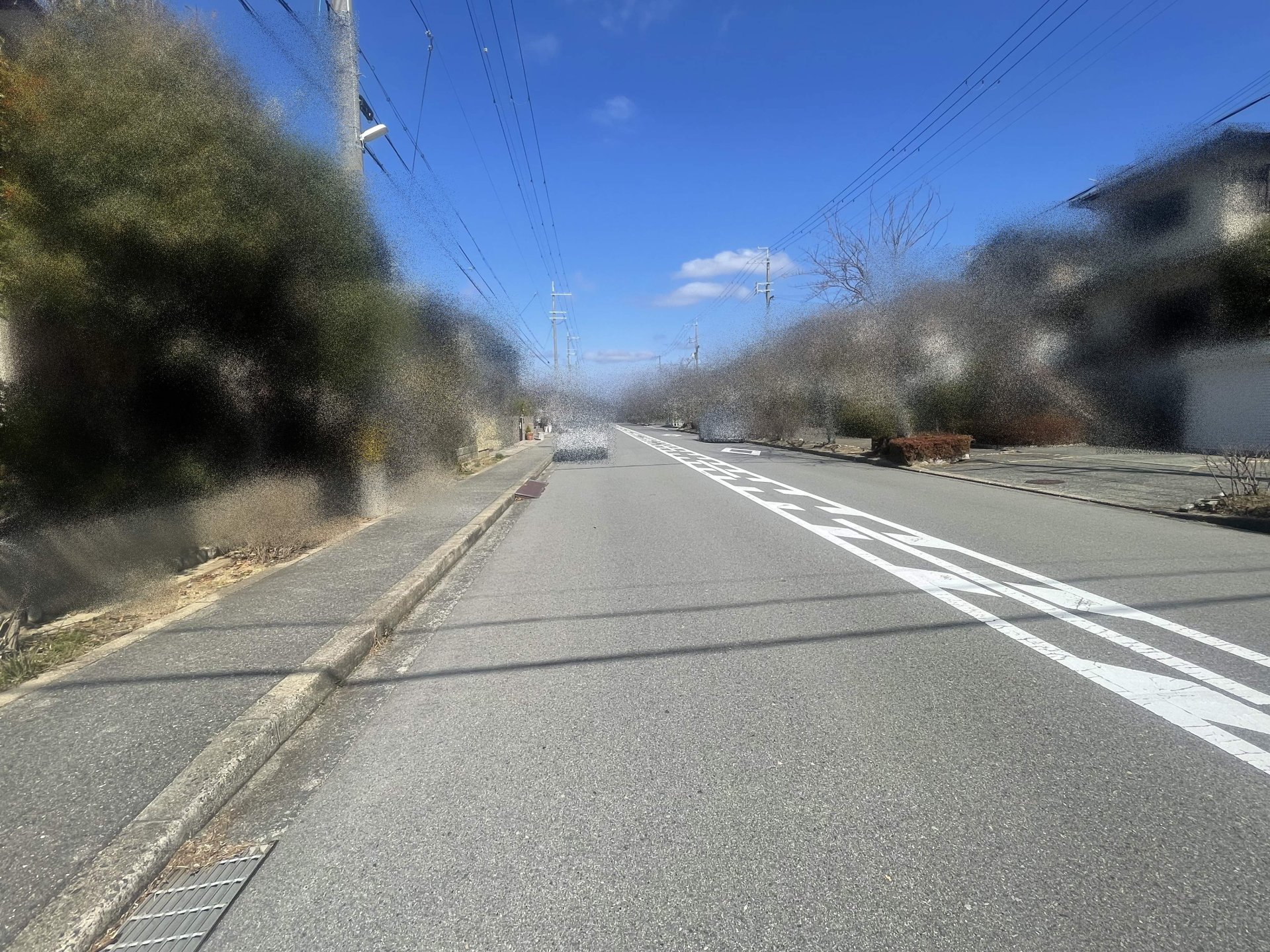 前面道路含む外観
