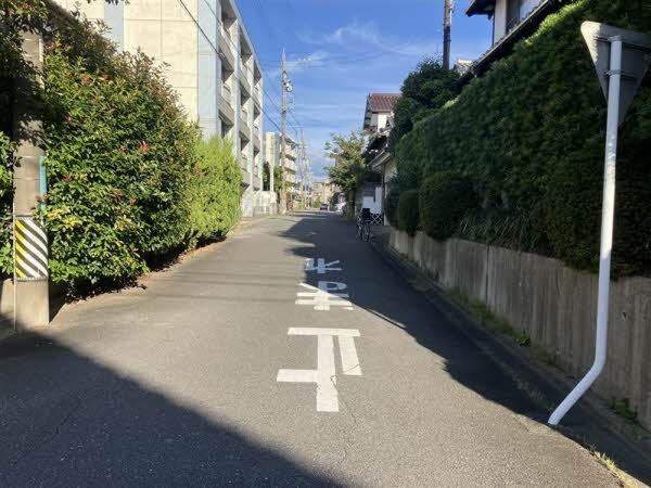 前面道路含む外観