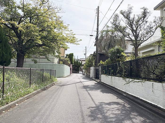 前面道路含む外観