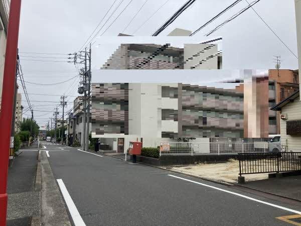 前面道路含む外観