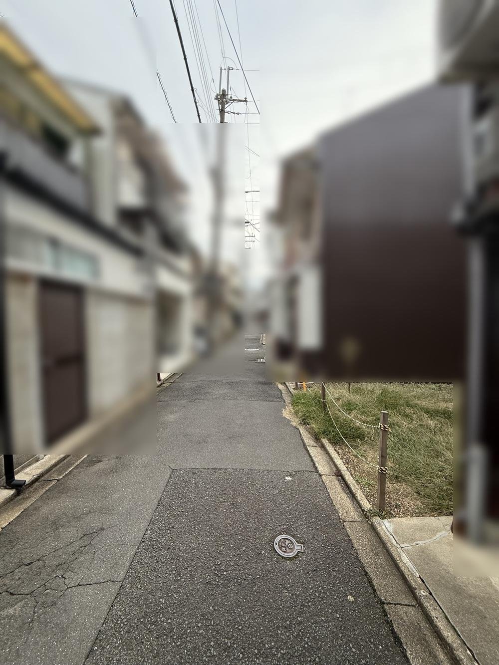 前面道路含む外観