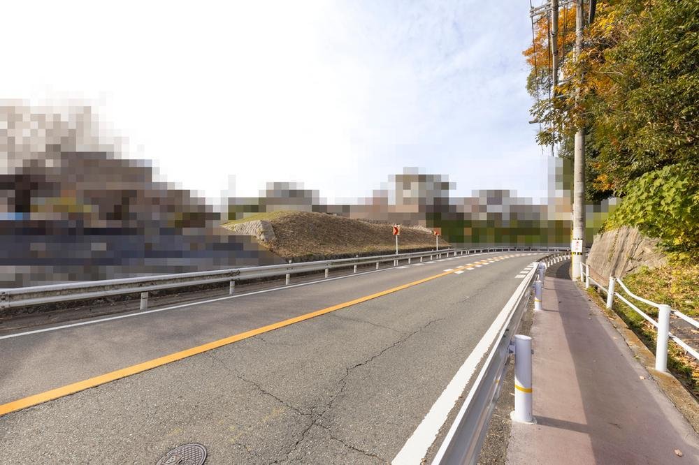 前面道路含む外観