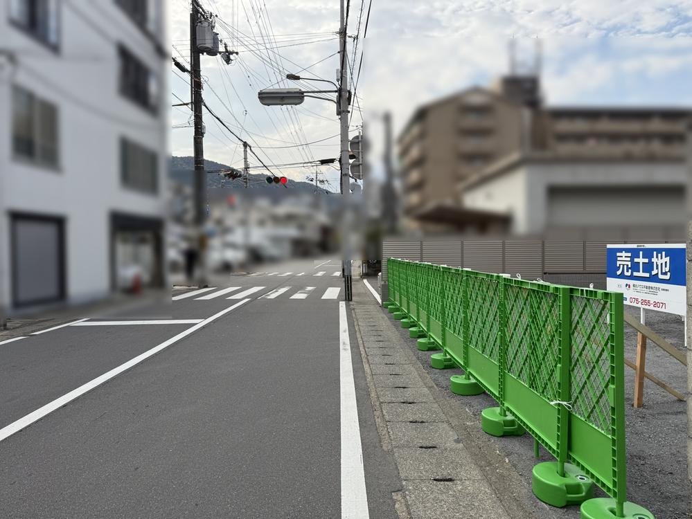 前面道路含む外観