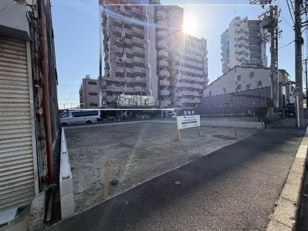 前面道路含む外観