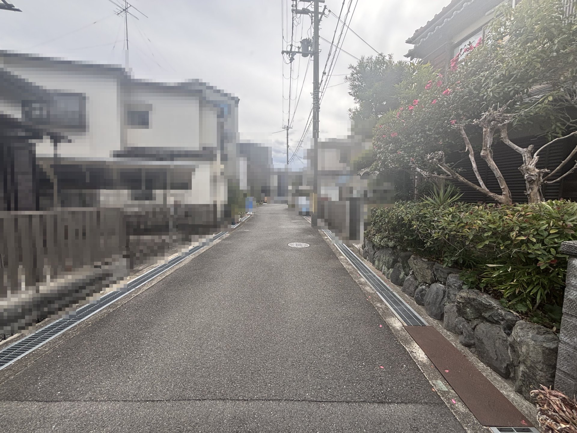 前面道路含む外観