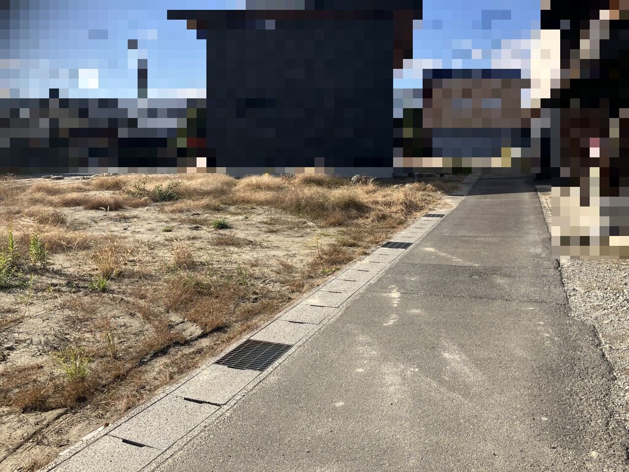 前面道路含む外観