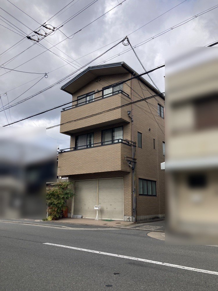 前面道路含む外観