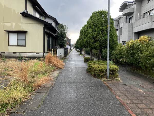 前面道路含む外観