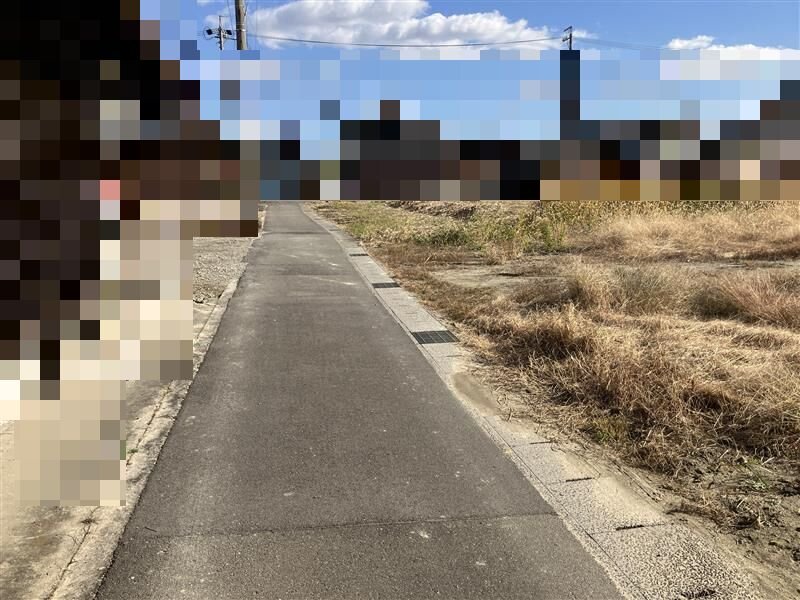 前面道路含む外観