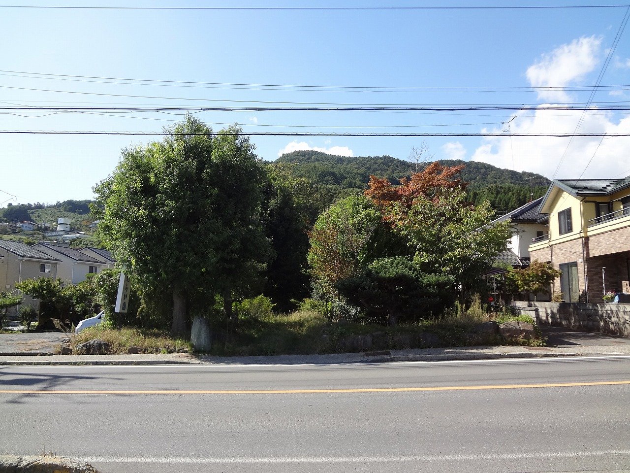 前面道路含む外観