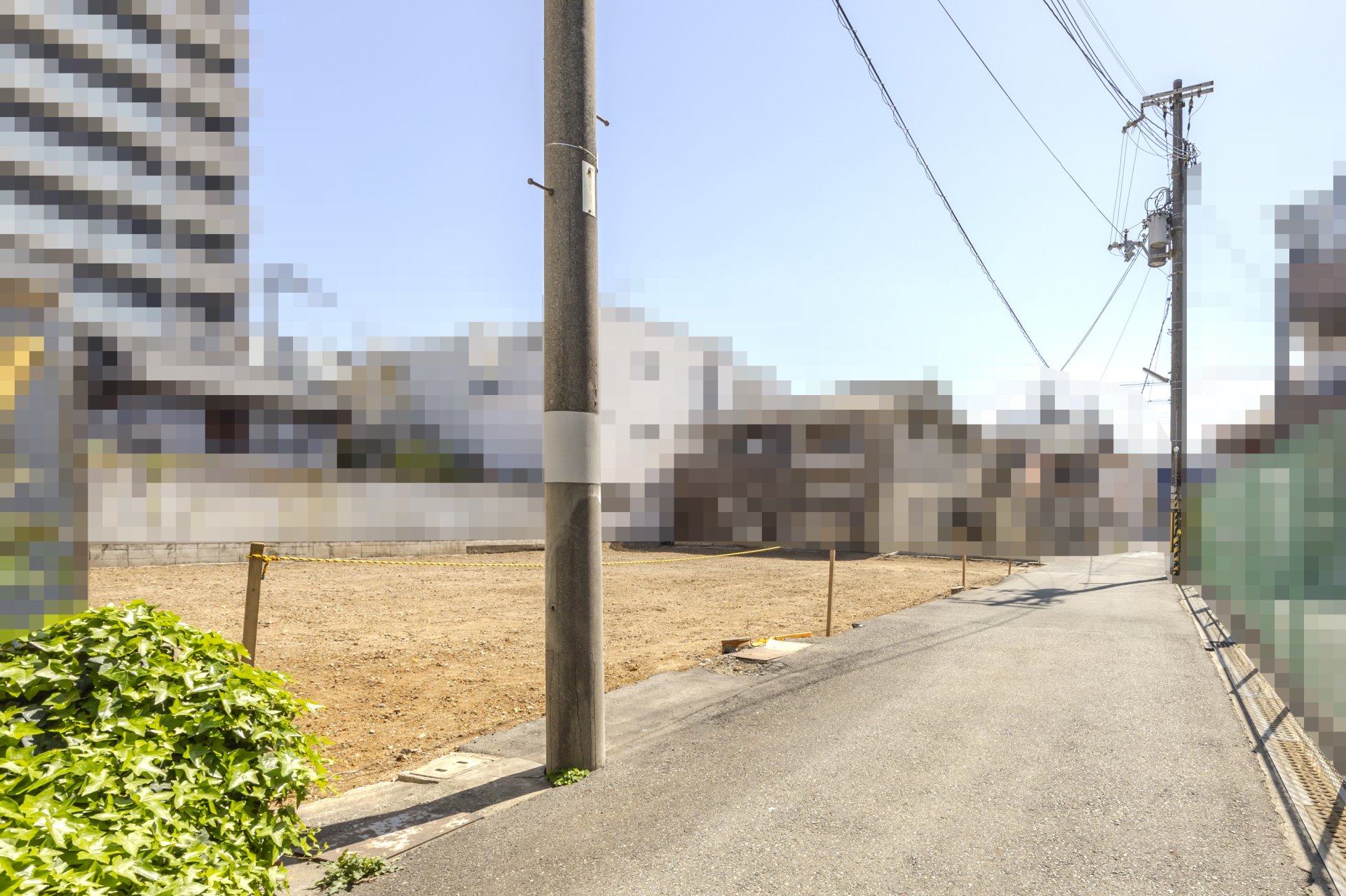 前面道路含む外観